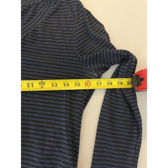 Patagonia Mainstay Henley Top S Bumble Bee Stripe Normcore Minimalist Y2K Bella - Picture 14 of 15